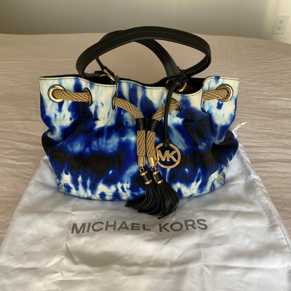Michael Kors Marina Large Tie Dye Tote